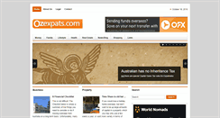 Desktop Screenshot of ozexpats.com